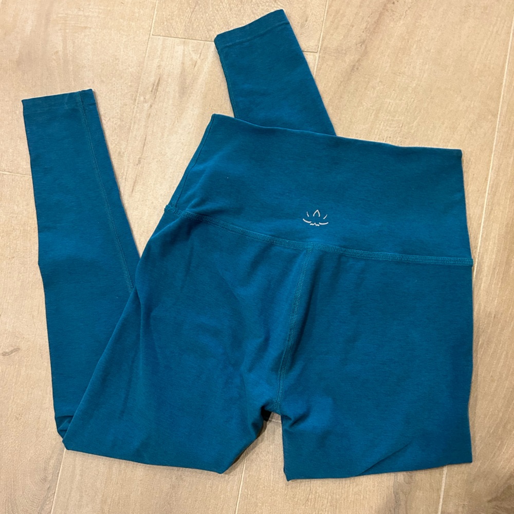 Blue beyond yoga spacedye leggings